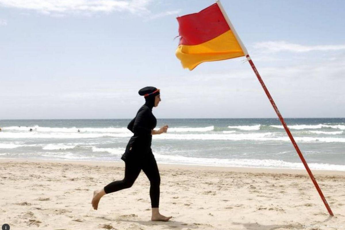 Designer credits French burkini ban for sales boom